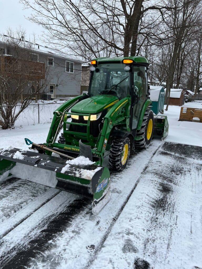 Snow management in Kingston